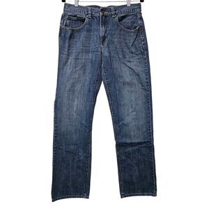 Urban Pipeline Dark Blue Straight Jeans